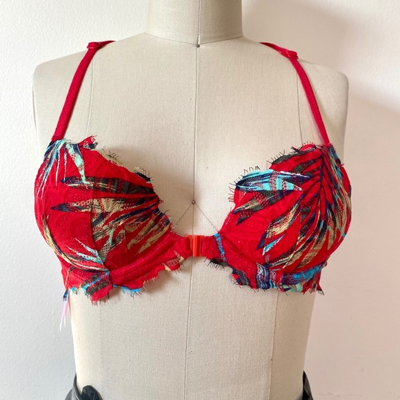 Pink Racerback Padded Bra